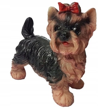 PIESEK YORK FIGURKA CZARNY POLIREZYN MAŁA 13 CM