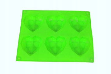 3D СЕРДЦЕ ДЛЯ ШОКОЛАДНОГО МЫЛА ТОРТ