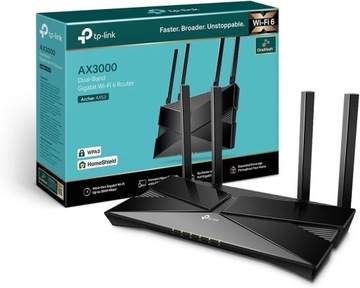 NOWY ROUTER TP-LINK ARCHER AX58 AX3000 WIFI6 2,4 GHz / 5 GHz 802.11ax