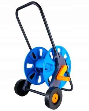 Stojak Wózek NA Wąż Ogrodowy Podlewanie Mocny Odporny Zwijacz Bęben 50m