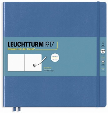 Szkicownik LEUCHTTURM1917 notatnik SQUARE DENIM