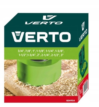VERTO БИМАТАЛЬНЫЕ КОРОНКИ ДЛЯ МЕТАЛЛА И ДЕРЕВА 14 шт. 60Х954 КОМПЛЕКТ 19-76 мм