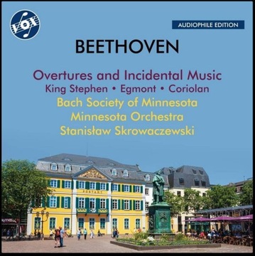 Beethoven Overtures Skrowaczewski CD VOX