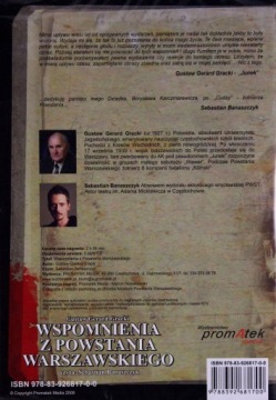 ВОСПОМИНАНИЯ О ВАРШАВСКОМ ВОССТАНОВЛЕНИИ (ТВАРДА) - Г