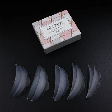 5 Pairs Silicone Eyelash Perm Pad Recyclable Lashe