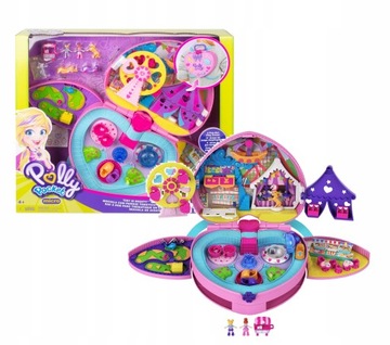 POLLY POCKET ROZKŁADANY PLECAK PARK ROZRYWKI GKL60