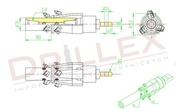 Развертка Ditch Witch Vermeer Fly Cutter fi150