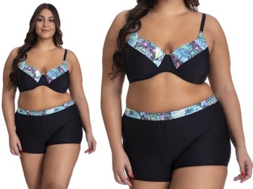 Strój kąpielowy 5XL NA FISZBINACH +SZORTY 50 52 54