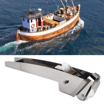 Роликовый кронштейн для носового якоря лодки 24 дюйма, фурнитура 22–44 фунта с