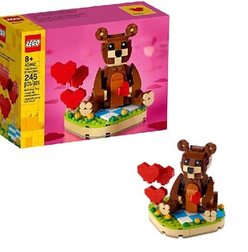 LEGO CREATOR WALENTYNKI NA PREZENT MIŚ SERCE 40462