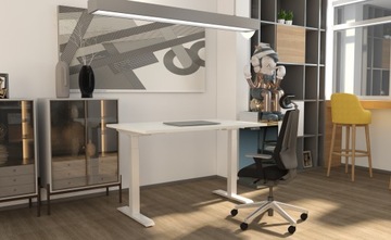 Компактный электрический стол из бука 118x80x2,5