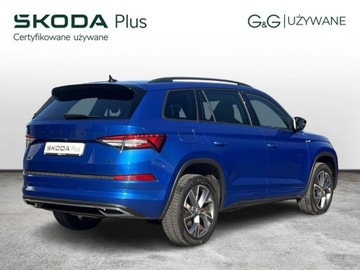 Skoda Kodiaq I SUV Facelifting 2.0 TDI SCR 200KM 2024 Skoda Kodiaq Kodiaq Sportline 2.0 TDI 200 KM 4x4 DSG Matrix LED Navi ACC, zdjęcie 4