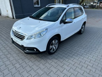 Peugeot 2008 I SUV 1.2 PureTech 82KM 2015 Peugeot 2008 1.2B, Navi, Półskóra, Klimatronic