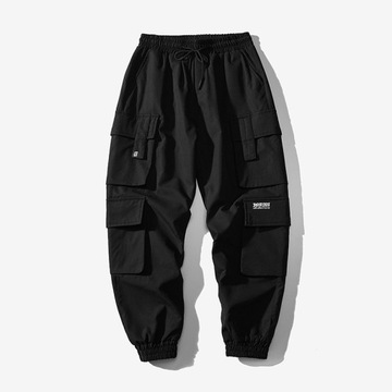 Men Sweatpants Hip Hop Streetwear Cargo Pants Spri