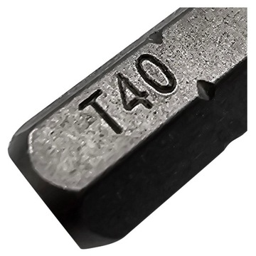TX40 НАКОНЕЧНИКИ ДЛЯ ОТВЕРТКИ 25 мм STAR TORX COBIT 1 шт.