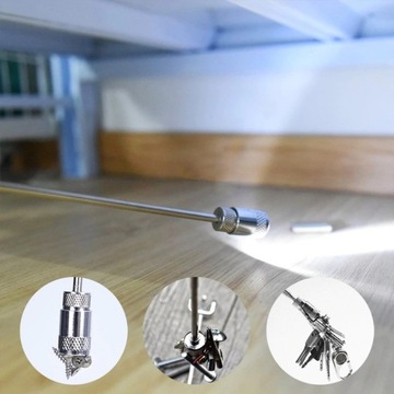 CHWYTAK MAGNETYCZNY TELESKOPOWY LED 3,5kg 80cm