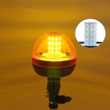 STROBOSKOP KOGUT 40 LED TRZPIEN Licht BLYSKOWA POMARANCZOWA 12V 24V | thumb 7