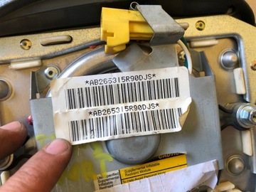 ULOŽENÍ AIRBAG CHEVROLET TRANS SPORT 1997-2004