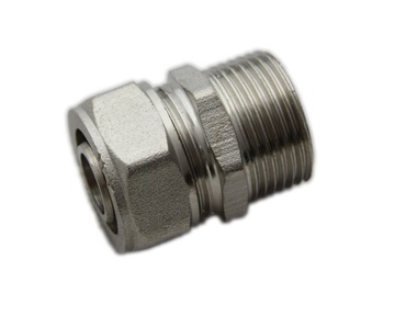 PEX/AL/PEX - ZŁĄCZKA NYPEL 20 X 3/4 Alupe