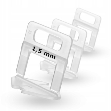 SYSTEM POZIOMOWANIA PŁYTEK PROFI HD 100xKLIPS 1,5mm