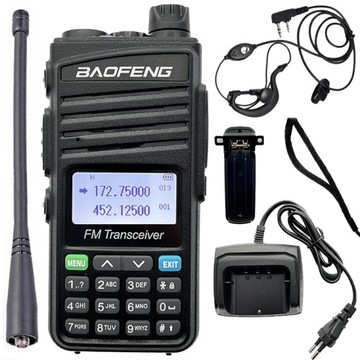 Baofeng P15UV PRO EU USB-C Krótkofalówka Radiotelefon Walkie Talkie PMR