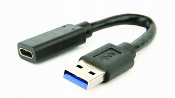 GEMBIRD kabel adapter przejściówka z USB 3.1 wtyk do USB-C gniazdo 10cm