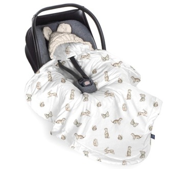 BABYSTEPS KOCYK OTULACZ UNIWERSALNY DO FOTELIKA DREAMLAND ECRU