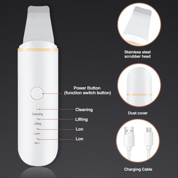 PEELING KAWITACYJNY DO TWARZY ULTRADŹWIĘKOWY WINDA