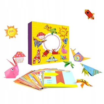 Origami 4 wzór 108 składana książka Origami