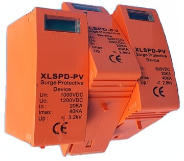 Ограничитель перенапряжения PV 1000 В постоянного тока, 2P, фотогальваника