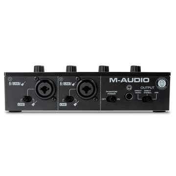 Дешевый USB-аудиоинтерфейс M-AUDIO M-TRACK DUO