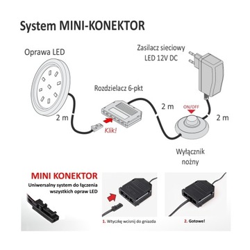 LED ORBIT XL 3W мебельный светильник из теплого алюминия