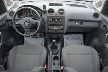Volkswagen Caddy III Kombi Facelifting 1.6 TDI 75KM 2015 Volkswagen Caddy VW CADDY 1.6 TDI 5-MIEJSC Czujniki Parkowania HAK Gwaranc, zdjęcie 17