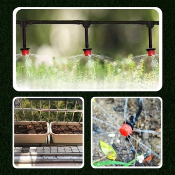 КОМПЛЕКТ КАПЕЛЬНОГО орошения, СИСТЕМА ДЛЯ ЦВЕТОВ РАСТЕНИЙ, 25м + 30 форсунок