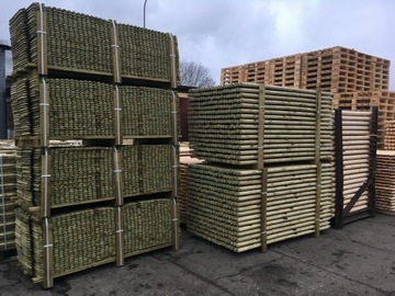 Колья, деревянные столбы для пропитки деревьев. fi5см 200см от Свадзима ХИТ!