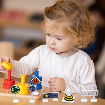 НАБОР ОБРАЗОВАТЕЛЬНЫХ И РЕАЛИСТИЧЕСКИХ ДЕТСКИХ ДОРОЖНЫХ ЗНАКОВ