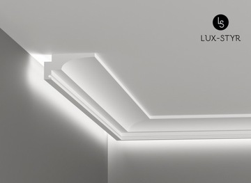 Карниз освещения, потолочная лента, LED, XPS, SO06