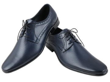 Ekskluzywne letnie buty z dziurkami - 4973 nr 41