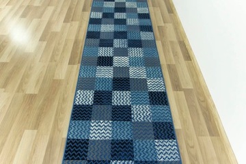 ширина 80 см ДЖИНСЫ RUNNER LUNA Patchwork СИНИЕ