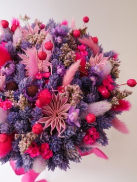 Lavender FlowerBox из натуральных засушенных цветов, цветы в коробке