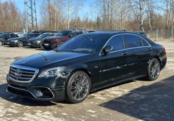 Mercedes Klasa S W222 Limuzyna wersja długa 600 530KM 2015 Mercedes-Benz Klasa S S600 530KM 2015r. auto zarejestrowane i ubezpieczone, zdjęcie 1