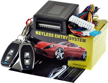 STEROWNIK ZAMKA CENTRALNEGO CENTRALNY ZAMEK MODUŁ + WIĄZKA + DWA PILOTY