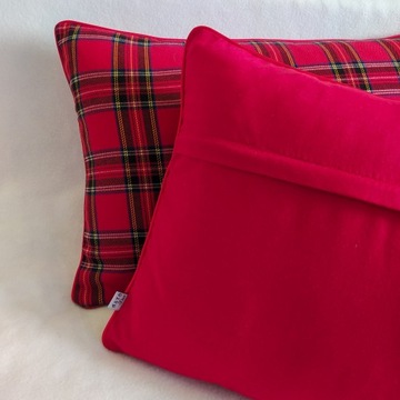 НАВУШКА Новогодняя клетка с узором 45х45 ASTO deco