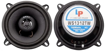 2-полосная автомобильная акустика 13 см 5,25 дюйма, 100 Вт