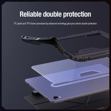 Чехол Nillkin Bumper Leather Case Pro для Samsung Galaxy Tab S9 - черный