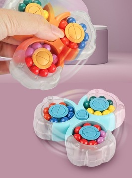 АНТИСТРЕССОВАЯ ИГРУШКА FIDGET SPINNER CUBE 2в1