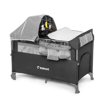 СКЛАДНАЯ ТРАНСПОРТНАЯ кроватка, ДОПОЛНИТЕЛЬНЫЙ ПОЧАТ, ВОСПРОИЗВЕДЕНИЕ, АКСЕССУАРЫ, КРЫША STUGAN