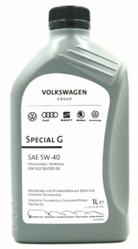 OLEJ 5W40 Special G VOLKSWAGEN 1L GS55502M2