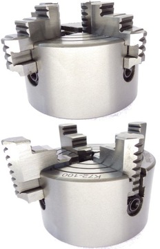 ЧЕТЫРЕХКУЛАЧКОВЫЙ НЕЗАВИСИМЫЙ 4-КУЛАКОВЫЙ ТОКАРНЫЙ ПАТРОН 100ММ BOARD K72