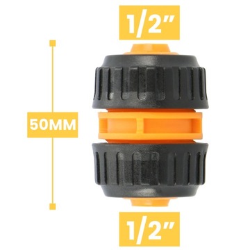 Соединитель для ремонтного шланга, соединитель для садового шланга, быстрый соединитель для садовой воды 1/2